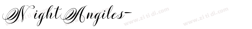 NightAngiles字体转换