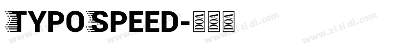 TypoSpeed字体转换