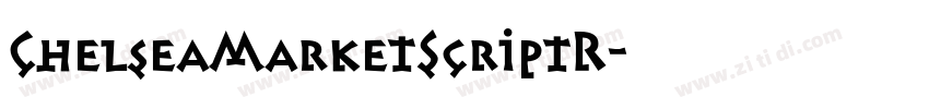 ChelseaMarketScriptR字体转换