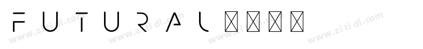 futural字体转换