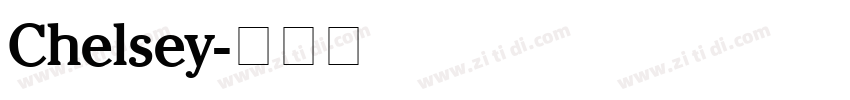 Chelsey字体转换