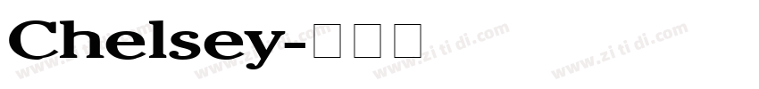 Chelsey字体转换
