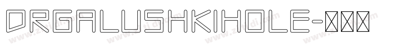 DRGalushkiHole字体转换