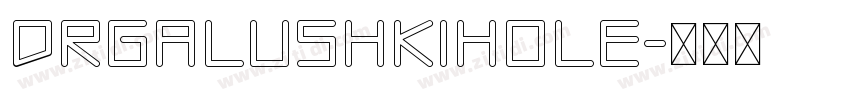 DRGalushkiHole字体转换