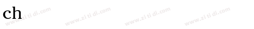 cheltenham字体转换
