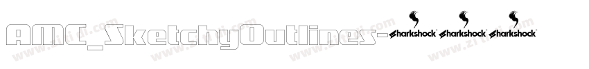 AMC_SketchyOutlines字体转换