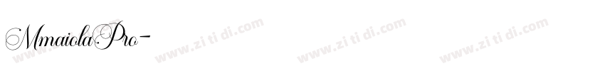 MmaiolaPro字体转换