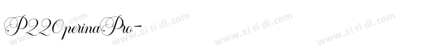 P220perinaPro字体转换