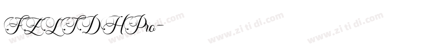 FZLTDHPro字体转换