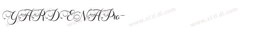 GARDENAPro字体转换