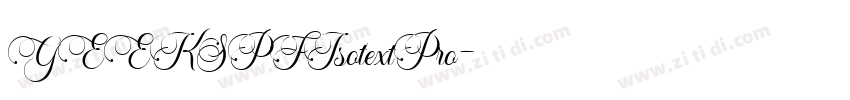 GEEKSPFIsotextPro字体转换 GEEKSPFIsotextPro字体转换
