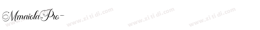 MmaiolaPro字体转换