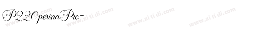 P220perinaPro字体转换