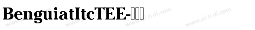 BenguiatItcTEE字体转换