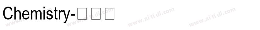 Chemistry字体转换