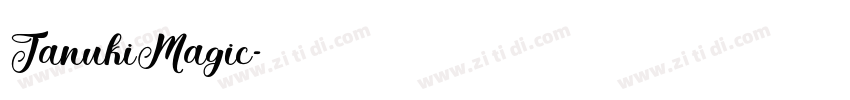 TanukiMagic字体转换