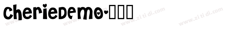 CherieDEMO字体转换