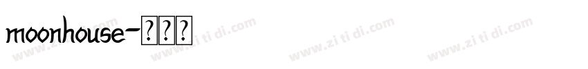 moonhouse字体转换