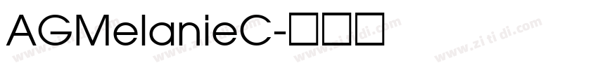 AGMelanieC字体转换