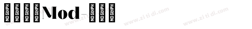 微软雅黑Mod字体转换
