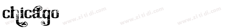 Chicago字体转换