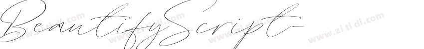BeautifyScript字体转换