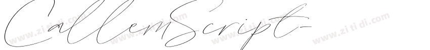CallemScript字体转换