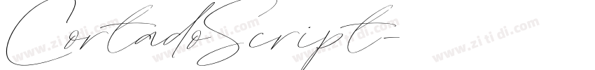 CortadoScript字体转换