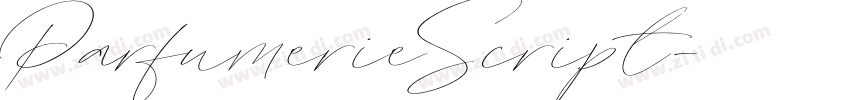 ParfumerieScript字体转换