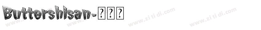 Buttershisan字体转换