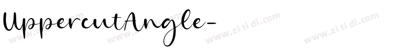 UppercutAngle字体转换