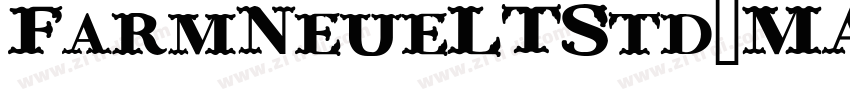 FarmNeueLTStd_MASTER字体转换