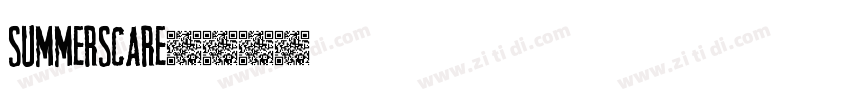 summerscare字体转换