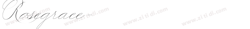 Rosegrace字体转换