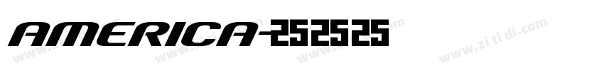 america字体转换