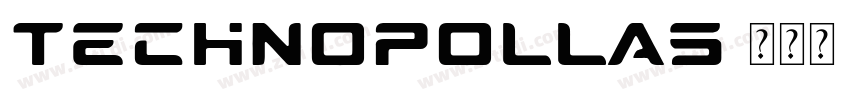 technopollas字体转换