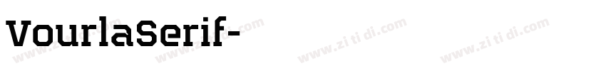 VourlaSerif字体转换