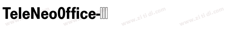TeleNeo0ffice字体转换
