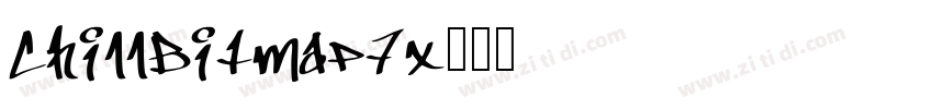 ChillBitmap7x字体转换
