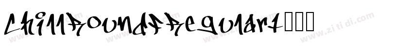 ChillRoundFRegulart字体转换