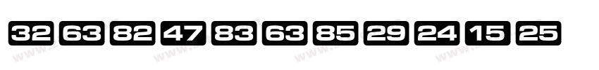 TaxicabW01字体转换