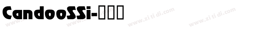 CandooSSi字体转换
