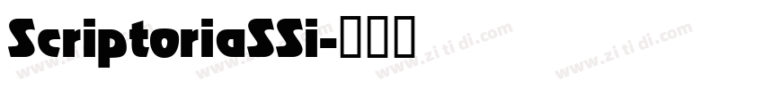ScriptoriaSSi字体转换