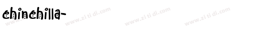 chinchilla字体转换