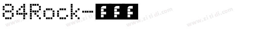 84Rock字体转换