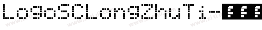 LogoSCLongZhuTi字体转换