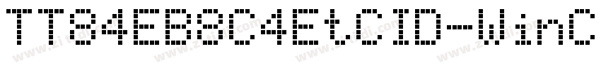 TT84EB8C4EtCID-WinCh字体转换