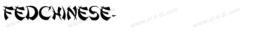 FEDChinese字体转换