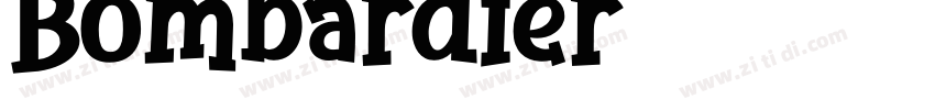 Bombardier字体转换