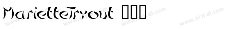 MarietteTryout字体转换